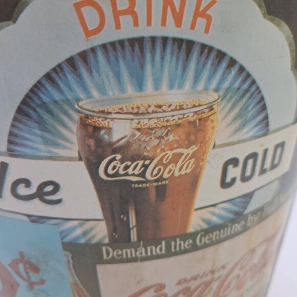Vintage Coca Cola Bucket Or Pail - Picture 10 of 10
